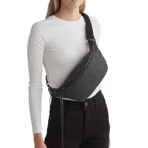 Rebecca Minkoff Bree Belt Bag in Charcoal Gray NWT